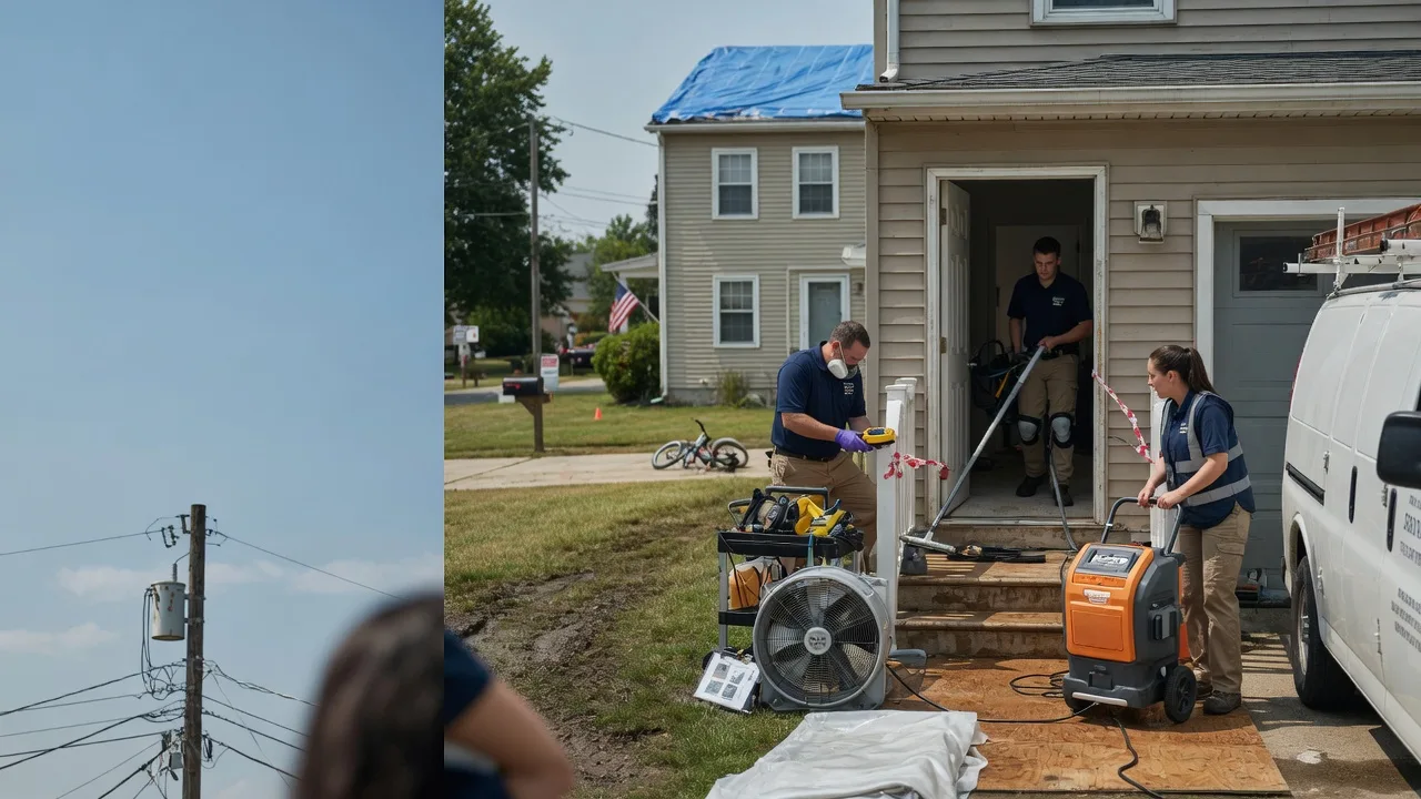 Water Damage Repair in East Peoria, IL near me